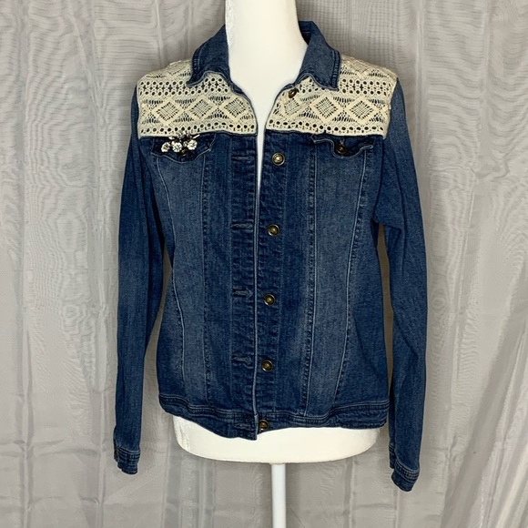ruff hewn jean jacket